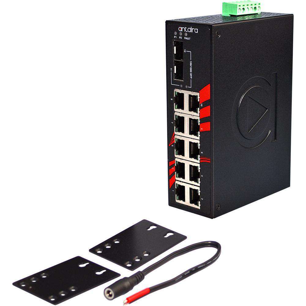 Switch LNX-1202G-SFP (10* 10/100/1000Tx + 2* 100/1000 SFP) - AGL