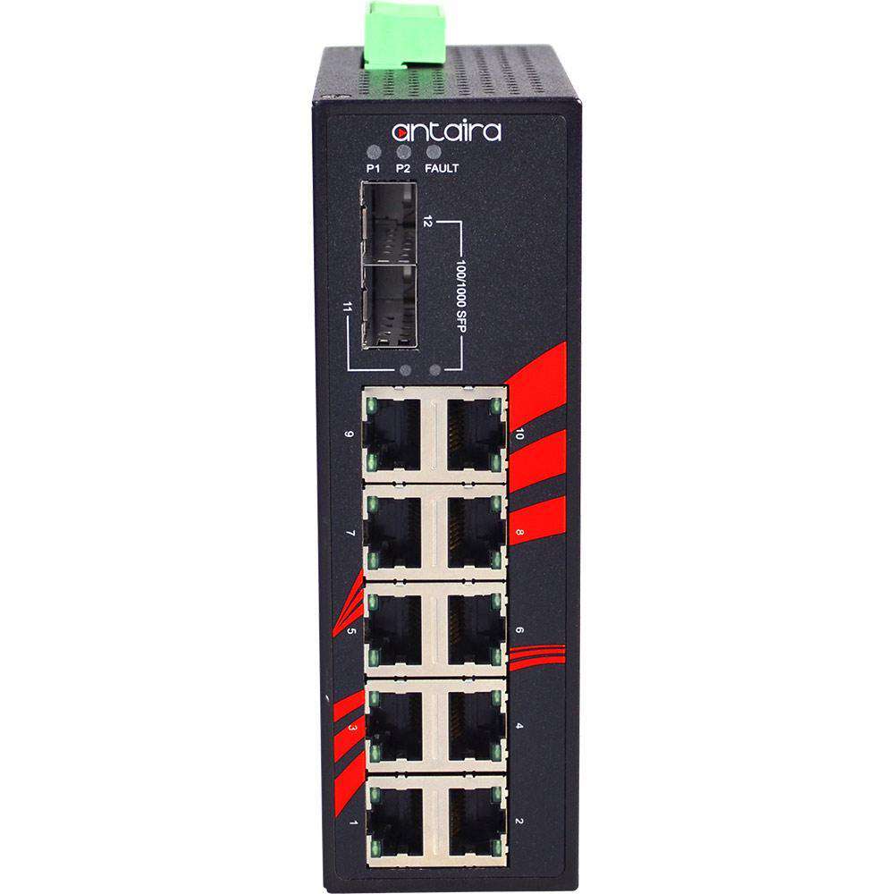 Switch LNX-1202G-SFP-T (10* 10/100/1000Tx + 2* SFP) - AGL