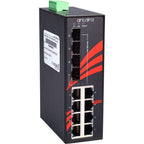 Switch LNX-1204G-SFP-T (8* 10/100/1000Tx + 4* 100/1000 SFP) - AGL