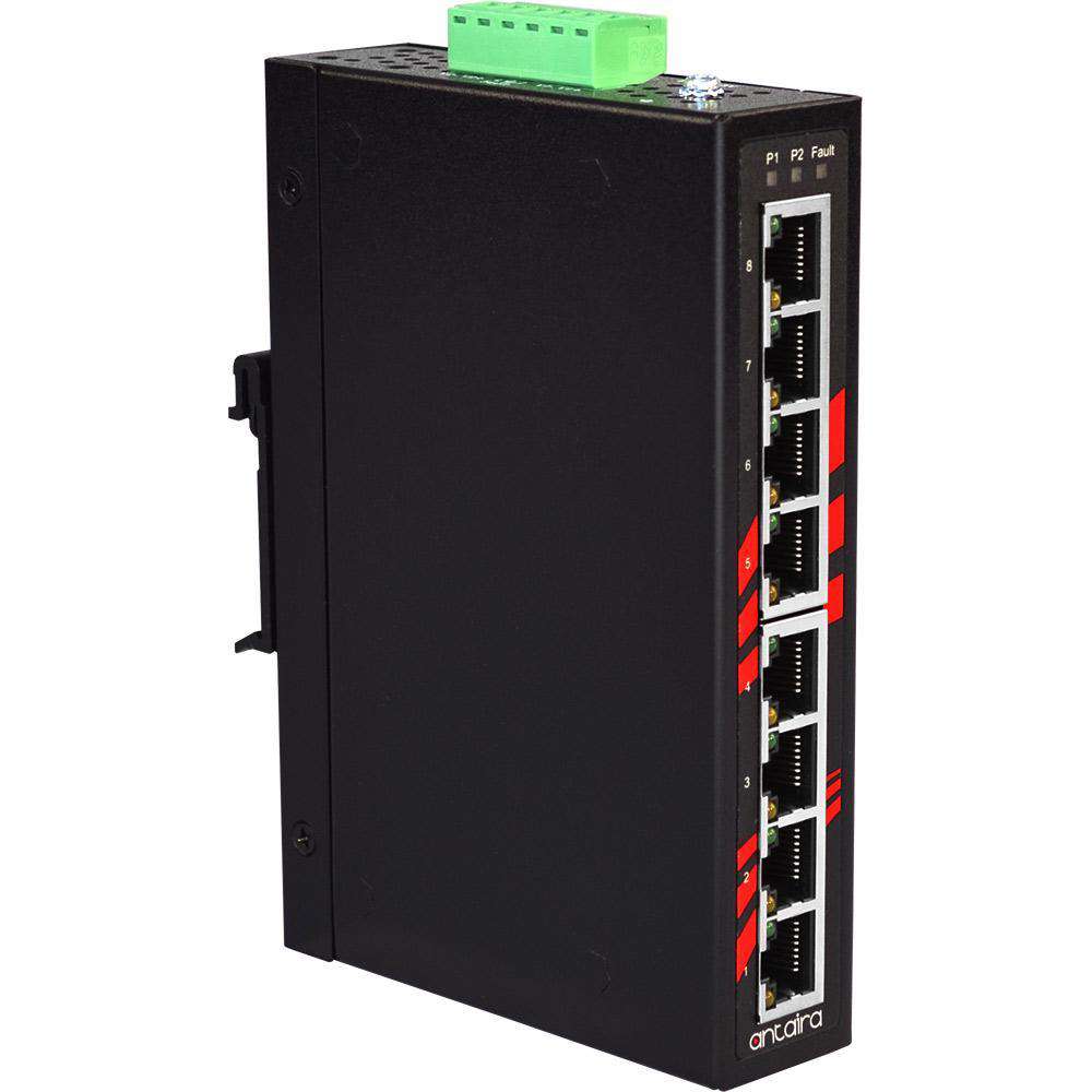 Switch LNX-800A-T (8* 10/100Tx) SLIM | EOT -40~75C - AGL