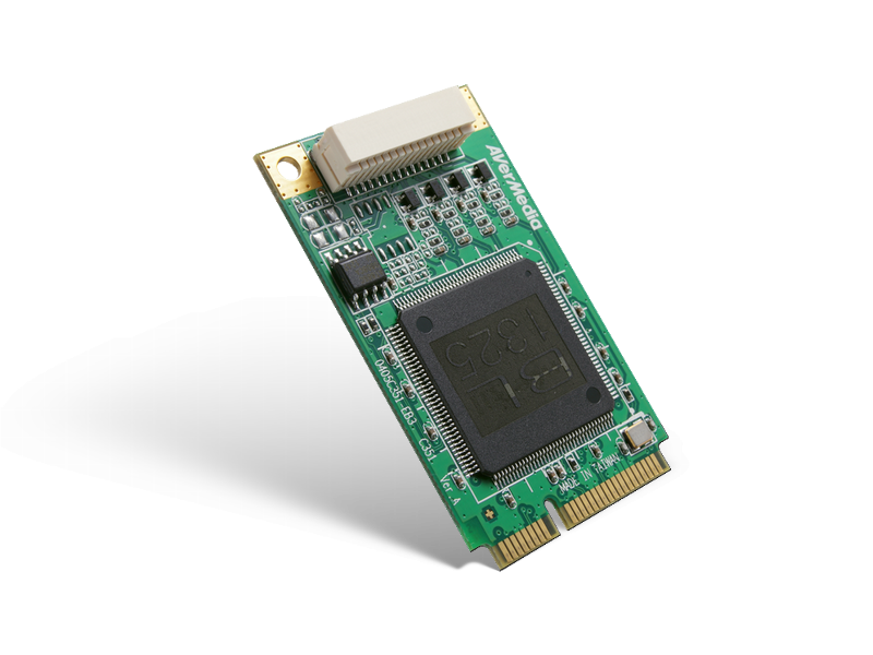 AVerMedia C351 MiniPCIe Card (SD Quad-Channel)