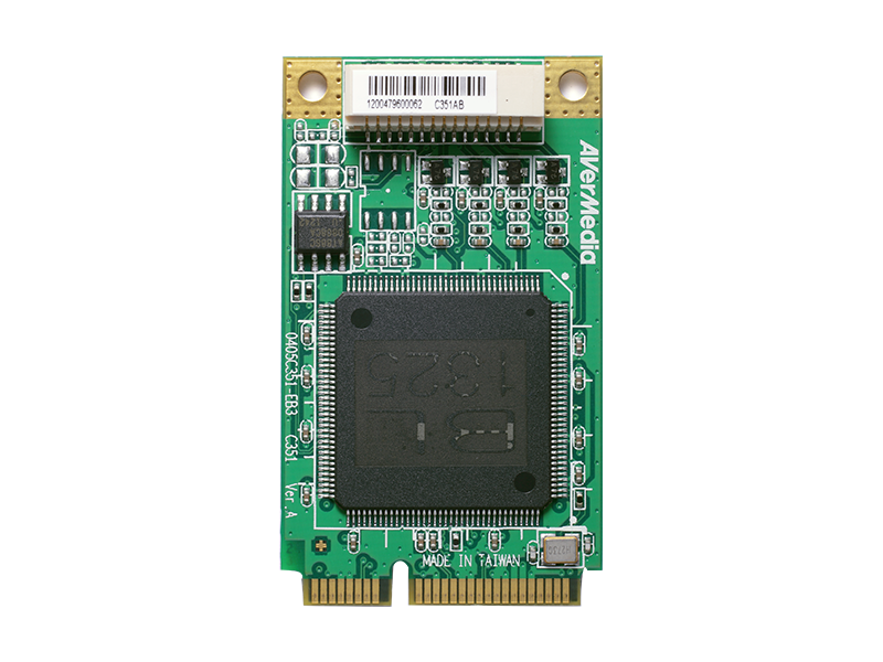 AVerMedia C351 MiniPCIe Card (SD Quad-Channel)