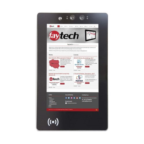 Panel PC 10.1' FT101RK3399TIS with thermal temperature meter