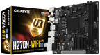 Gigabyte GA-H270N-WIFI (7ª Ger. Core i3, i5, i7) - AGL