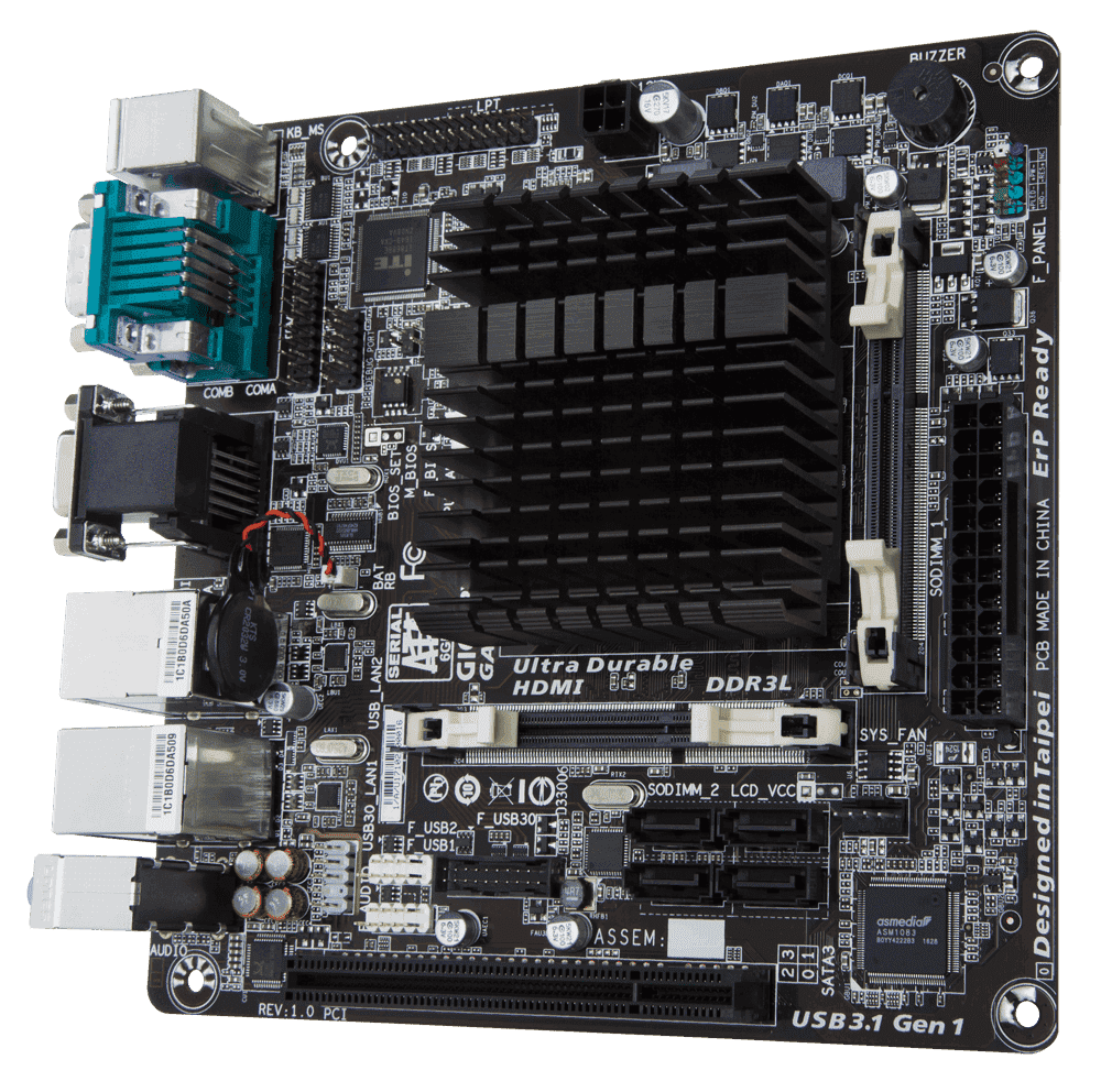 Gigabyte GA-J3455N-D3H (Apollo Lake, 4x SATA) - AGL