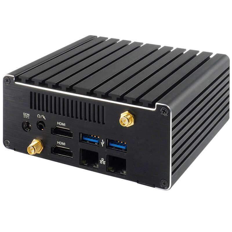 Jetway HBJC313U691W-335B (Apollo Lake, 2x LAN, 2x HDMI, WLAN) - AGL