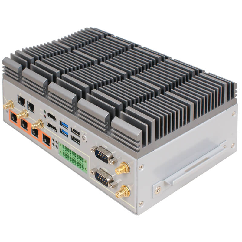 Jetway HM-5004 (Whiskey Lake i5-8265U, 4* GLAN PoE, 12-36V)