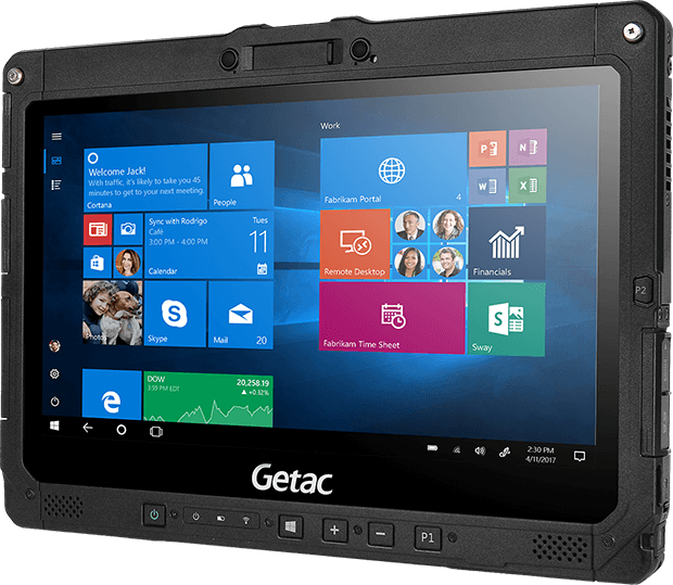 Tablet 12.5' Getac K120 (USB, BT, Ethernet, Wi-Fi, Win. 10 Pro)