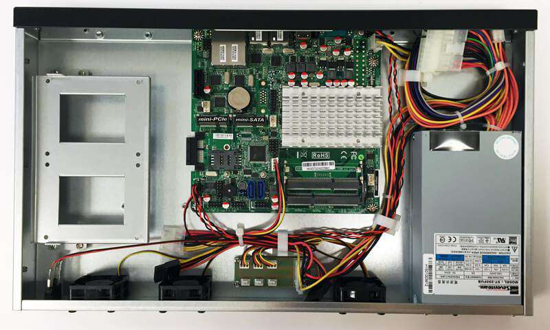 Rackmount PC JBC153F9HG-2930G4 (Bay Trail N2930, 4 + 4 GLAN) - AGL