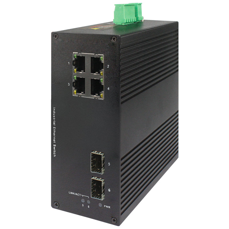 Switch JDL104G-2F (4*10/100/1000TX + 2*1000 SFP) - AGL