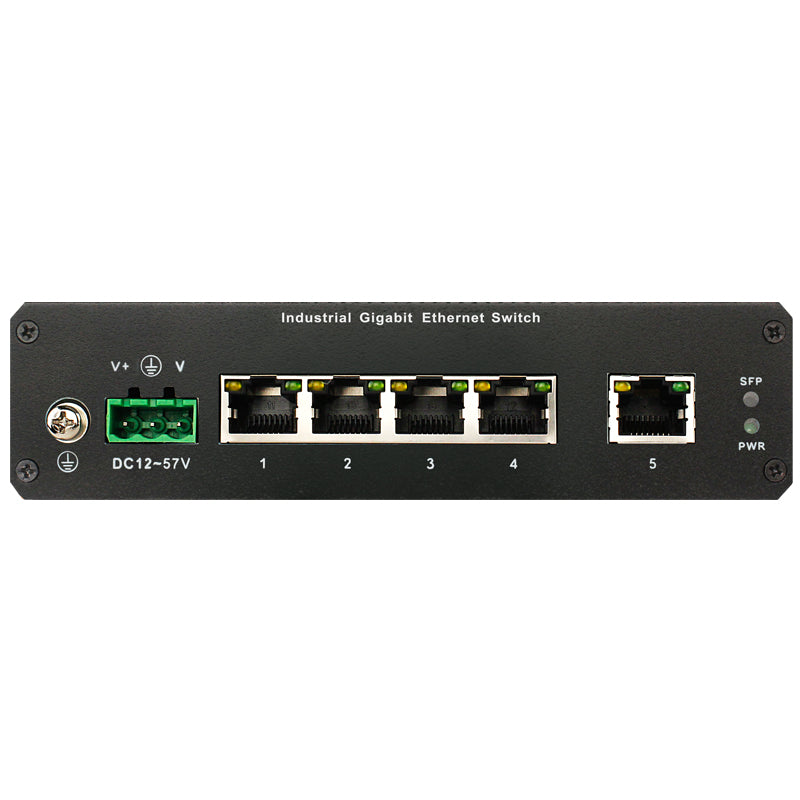 Switch JDL105G (5*10/100/1000Tx) | EOT -40~75C - AGL