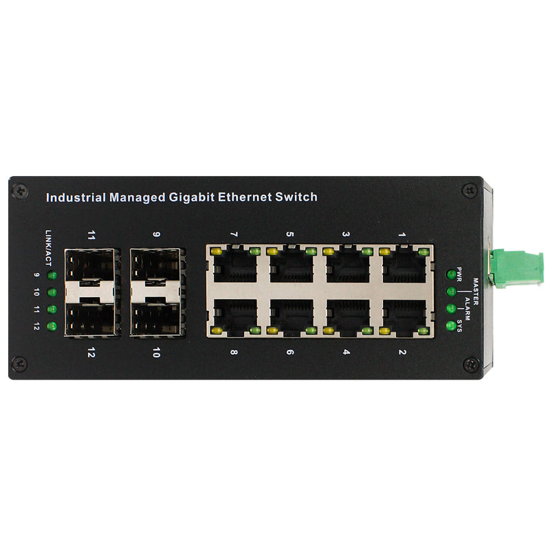 Switch JDL108G-4F-M (8*10/100/1000Tx + 4*SFP) - AGL