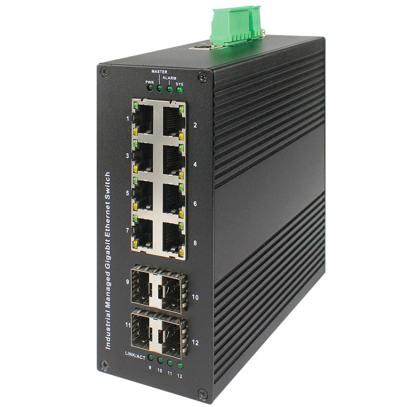 Switch JDL108G-4F-M (8*10/100/1000Tx + 4*SFP) - AGL