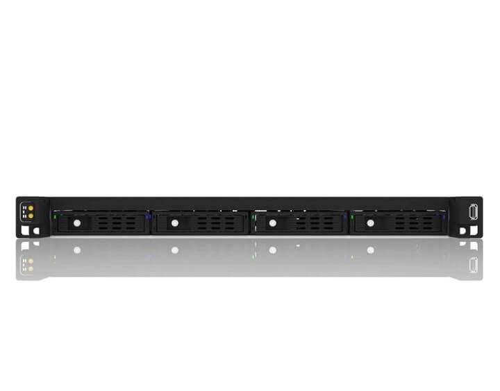 Caixa Rack 1U JJ-R1304 (4x HDD 3.5") - AGL