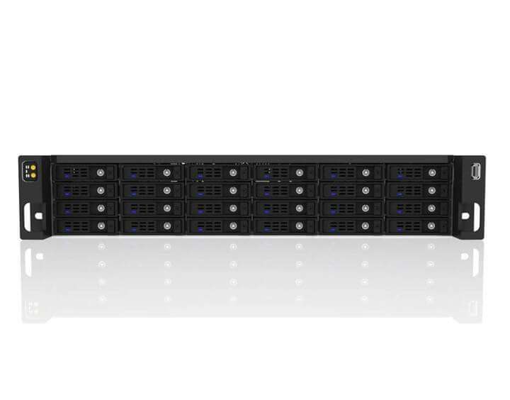 Caixa Rack 2U JJ-R2224 (24x HDD 2.5") - AGL