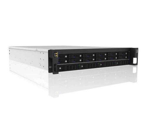 2U Rack Chassis JJ-R22316 (4x 3.5"+12x 2.5") - AGL