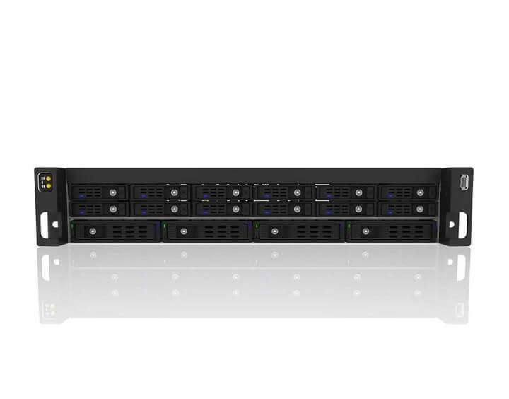 Caixa Rack 2U JJ-R22316 (4x 3.5"+12x 2.5") - AGL