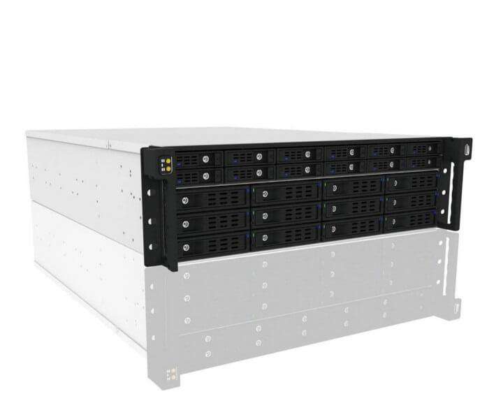 Caixa Rack 3U JJ-R32324 (12x 3.5"+12x 2.5") - AGL