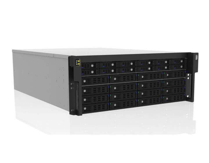 Caixa Rack 4U JJ-R42328 (16x 3.5"+12x 2.5") - AGL