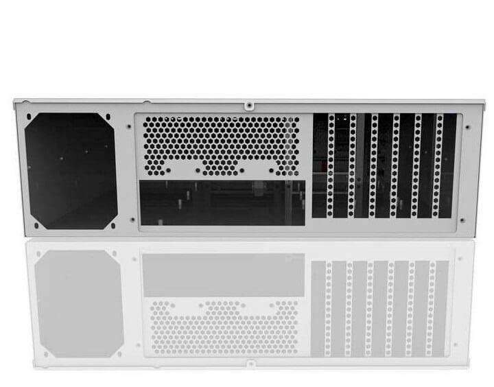 Caixa Rack 4U JJ-R42328 (16x 3.5"+12x 2.5") - AGL
