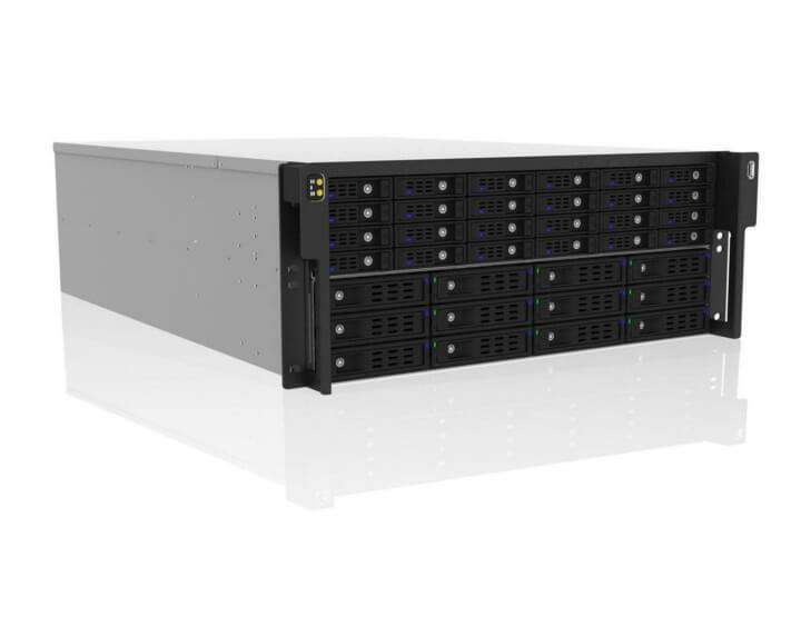 Caixa Rack 4U JJ-R42336 (12x 3.5"+24x 2.5") - AGL