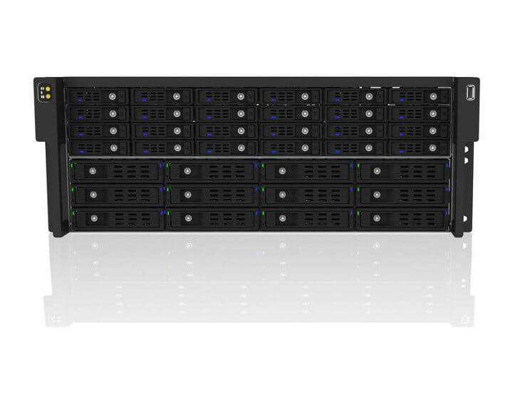 Caixa Rack 4U JJ-R42336 (12x 3.5"+24x 2.5") - AGL