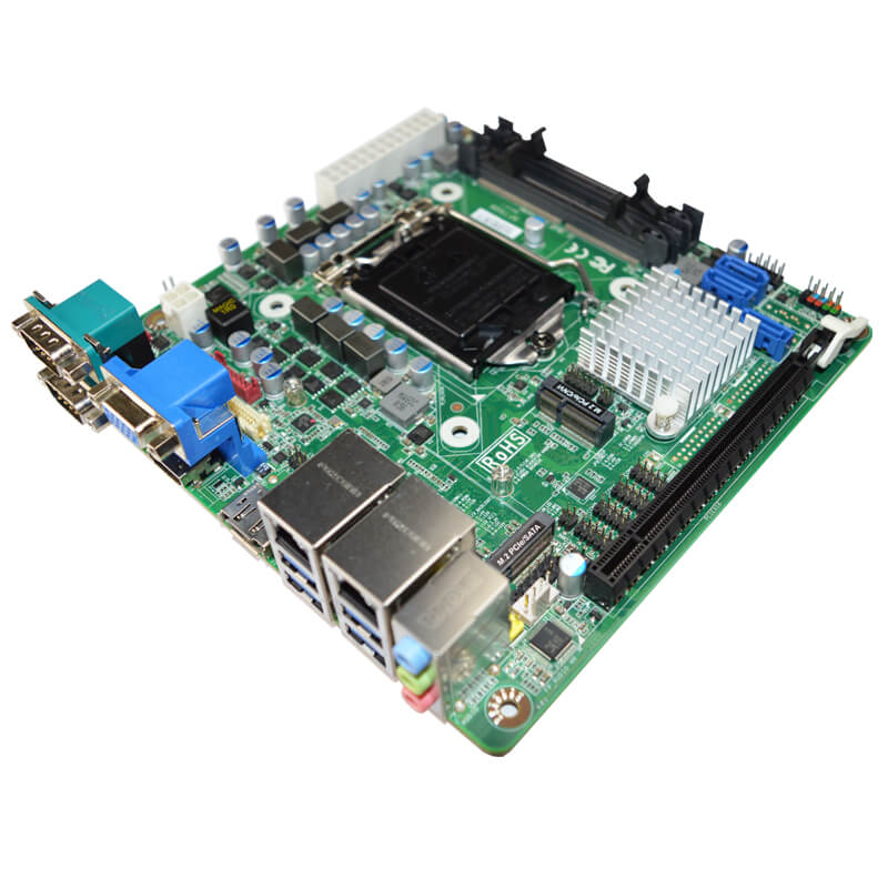 Jetway JNF796M-H310 (Coffee Lake LGA1151, H310, 2* LAN, VGA)