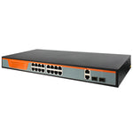 Switch PoE JRL116MP-2F-M 16* 10/100BaseTx - AGL