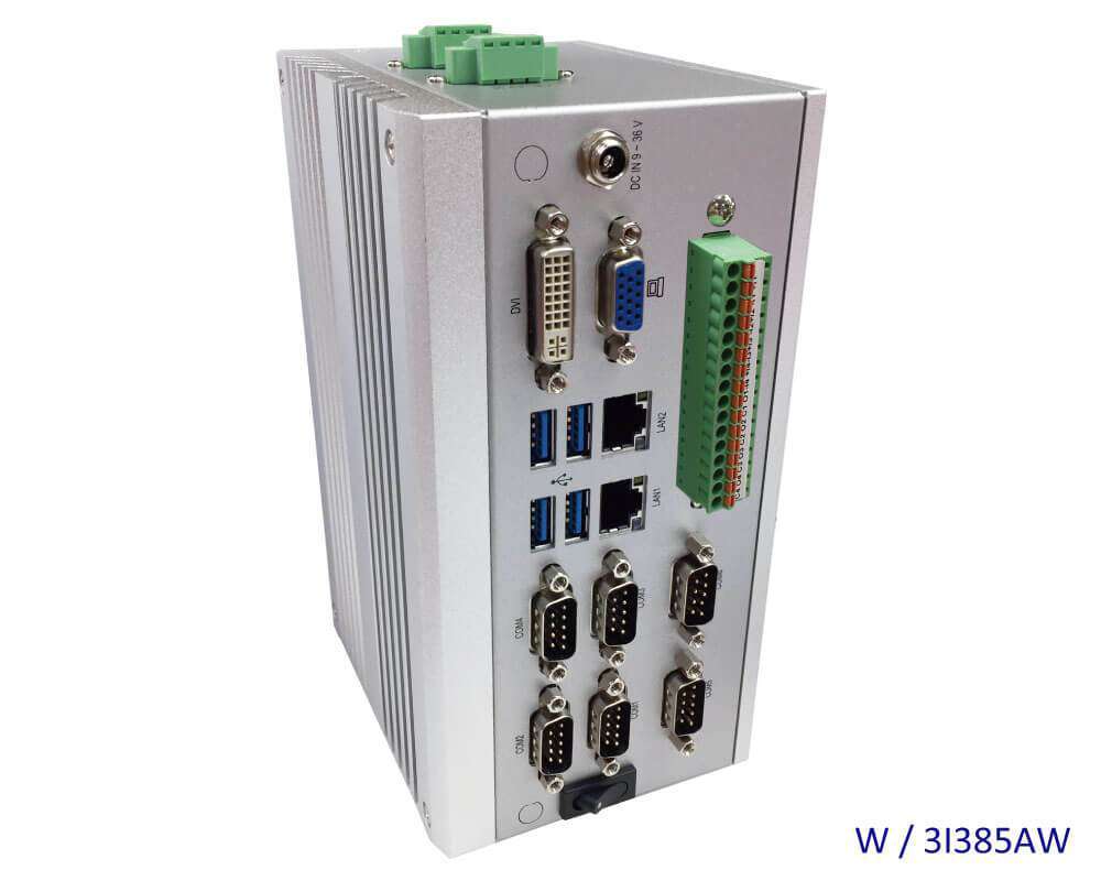 MIRO-3 3-L + 3I385AW DIN-Rail Embedded PC - AGL