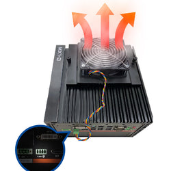 Ventoinha de refrigeração externa adicional