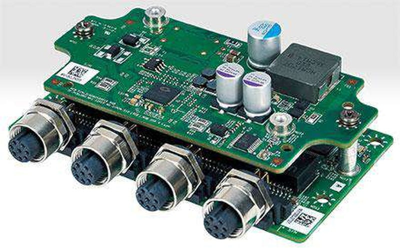 MS-04POE-M10 Expansion Module (4* Intel i210-IT GLAN POE+, M12 ports) - AGL