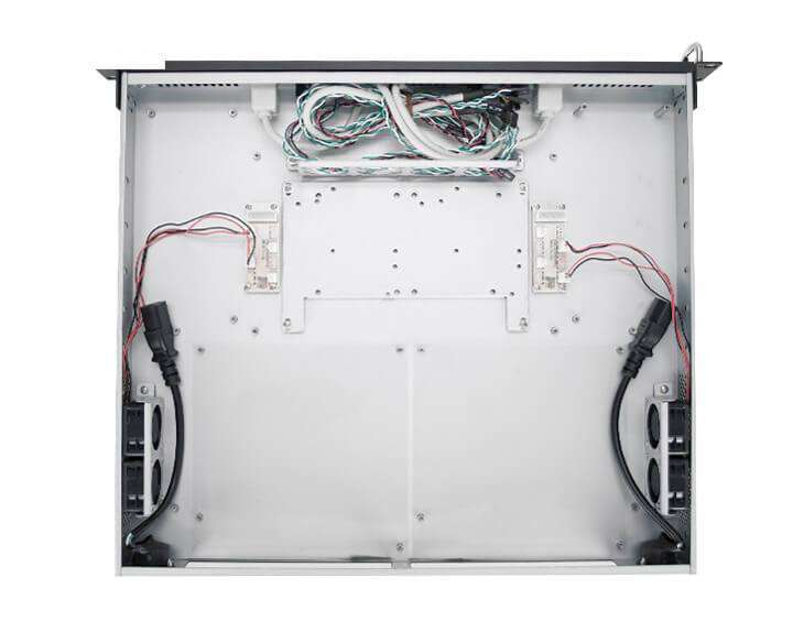 Caixa Rack 1U NU-R9100D38DD (Dual Board) - AGL