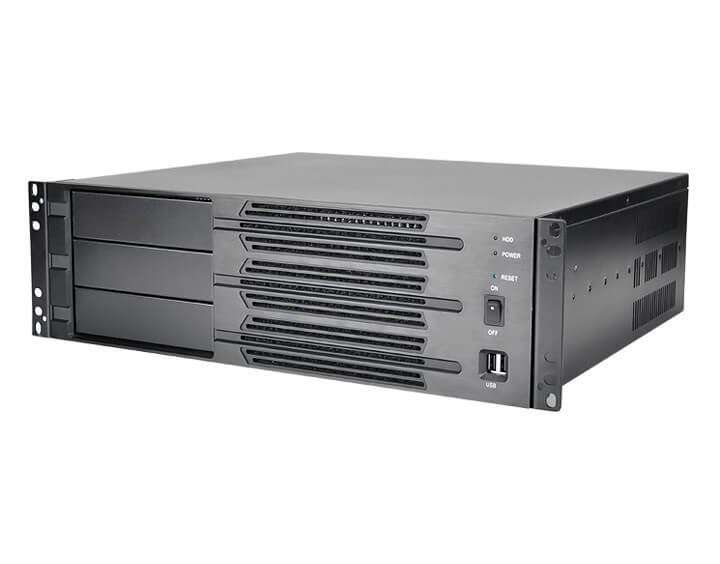 Caixa Rack Server 3U NU-R9300D38P (3x 5.25") - AGL