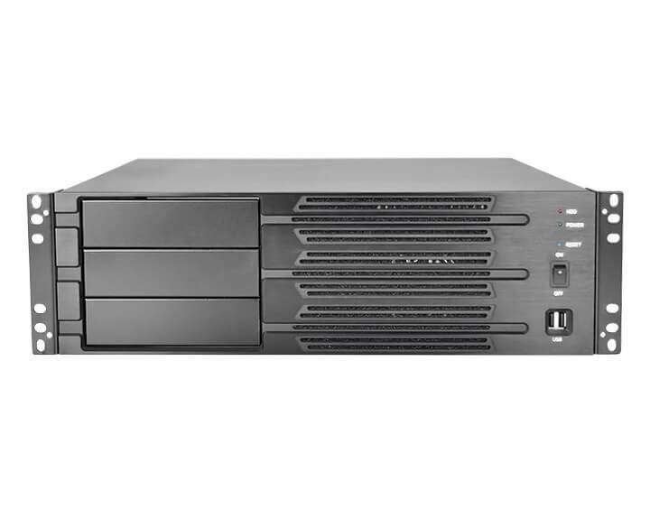 Caixa Rack Server 3U NU-R9300D38P (3x 5.25") - AGL