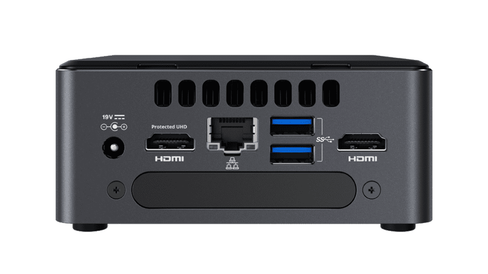 Intel NUC7I5DNHE (Intel i5-7300U, 2x HDMI, M.2, SSD 2.5") - AGL