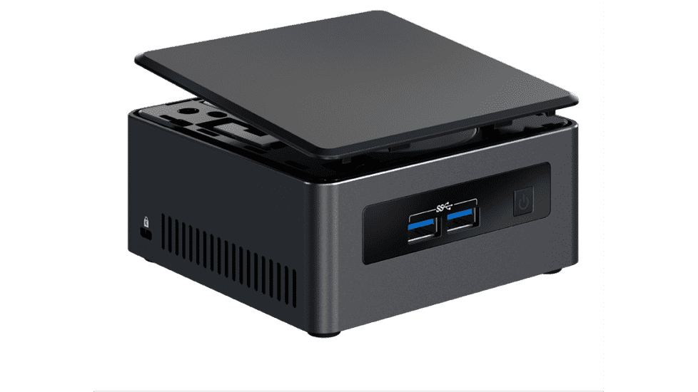 Intel NUC7I5DNHE (Intel i5-7300U, 2x HDMI, M.2, SSD 2.5") - AGL