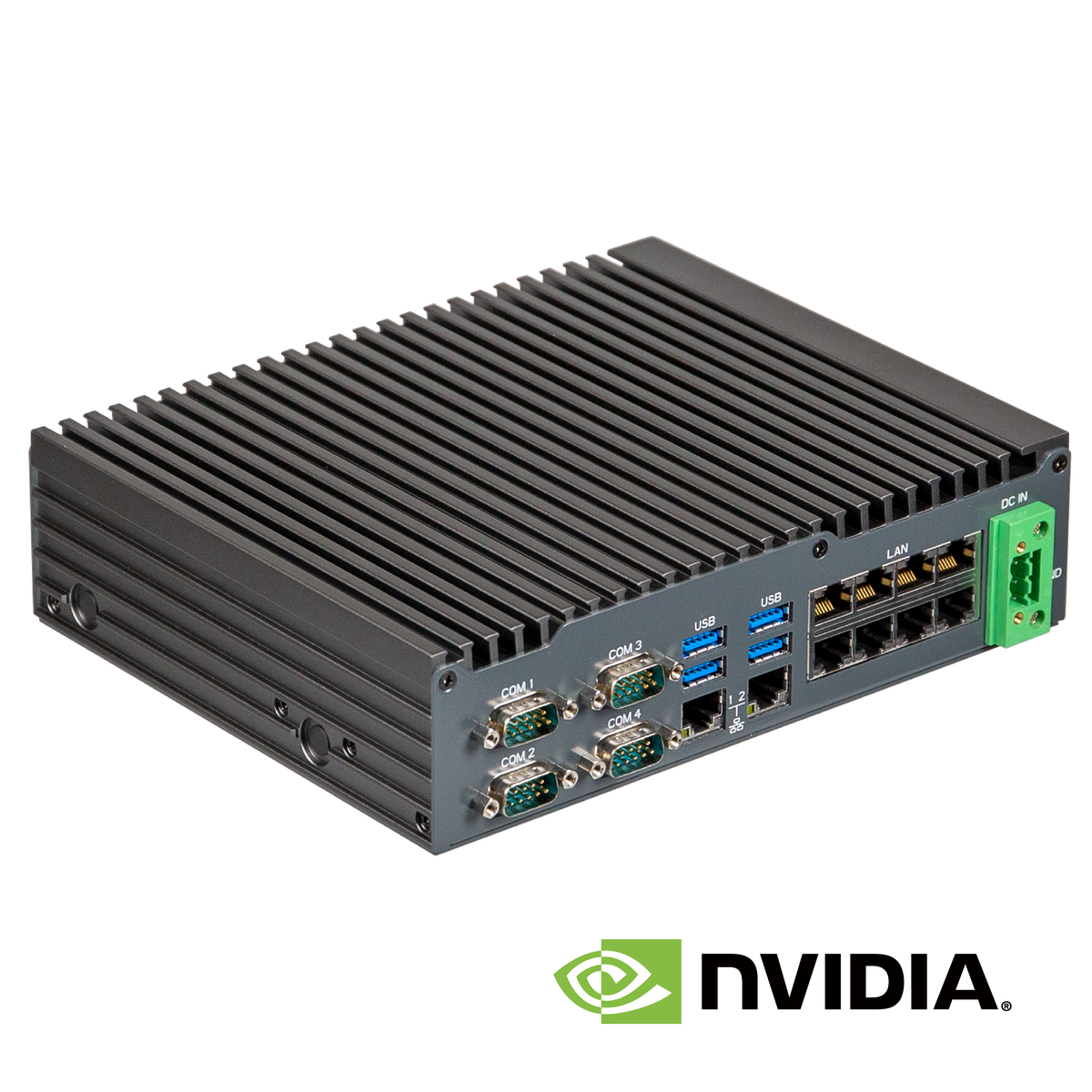 GIGAIPC QBix-Jetson Xavier NX (Nvidia Jetson, 8GB RAM, 8* PoE)