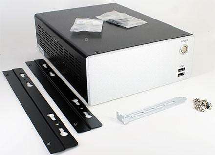 Caixa STM213 Mini-ITX (2x 2.5", 1x PCI) - AGL