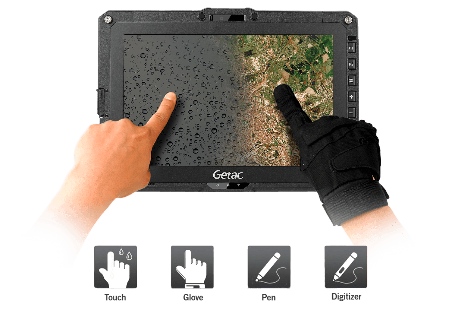 Tablet 10.1' Getac UX10 (BT, Wi-Fi, 4G, GPS, Digitizer, Win 10 Pro)