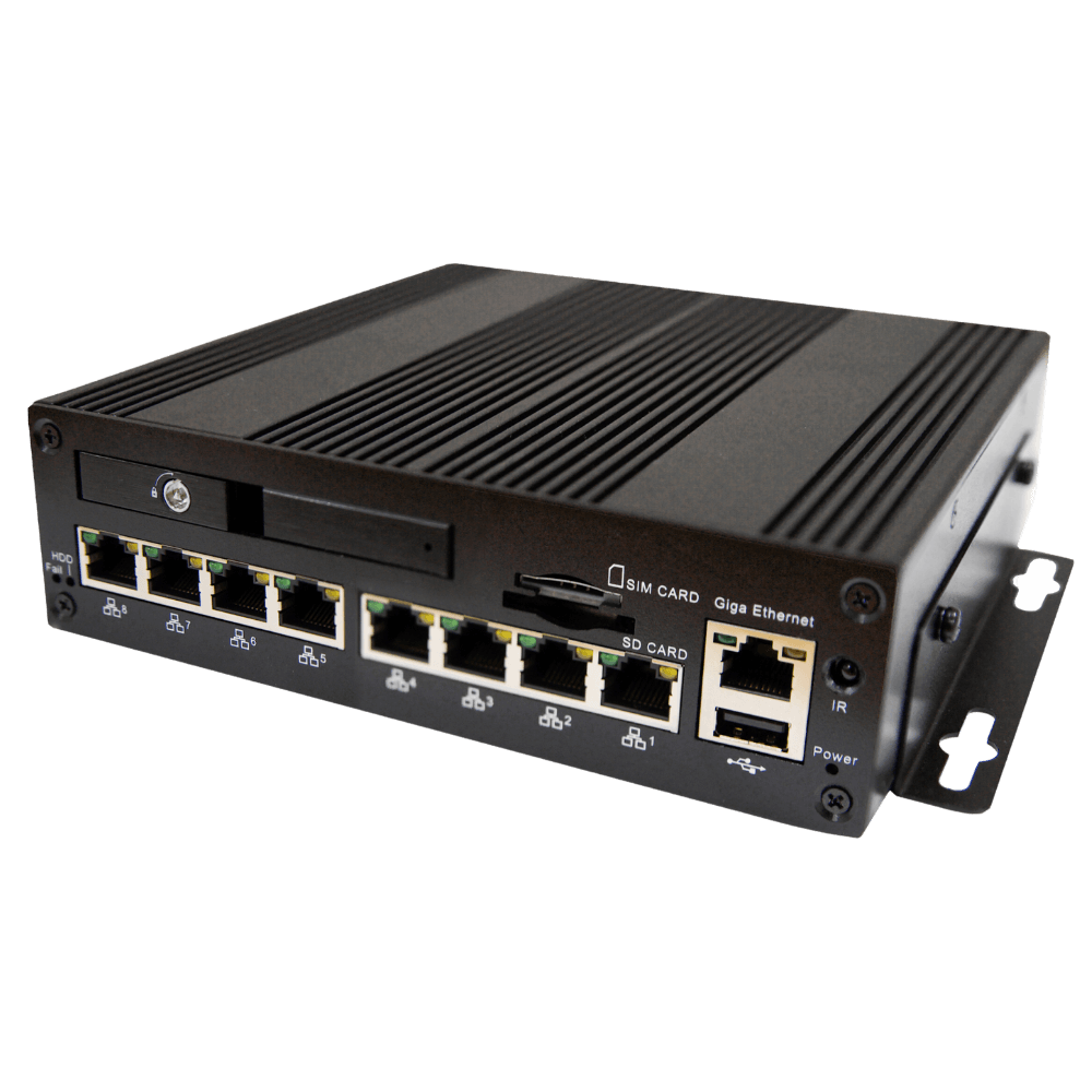 EverFocus eNVP-JTX-IV-V0008 (NVIDIA Jetson TX2 NX AI mobile NVR, 8 PoE)