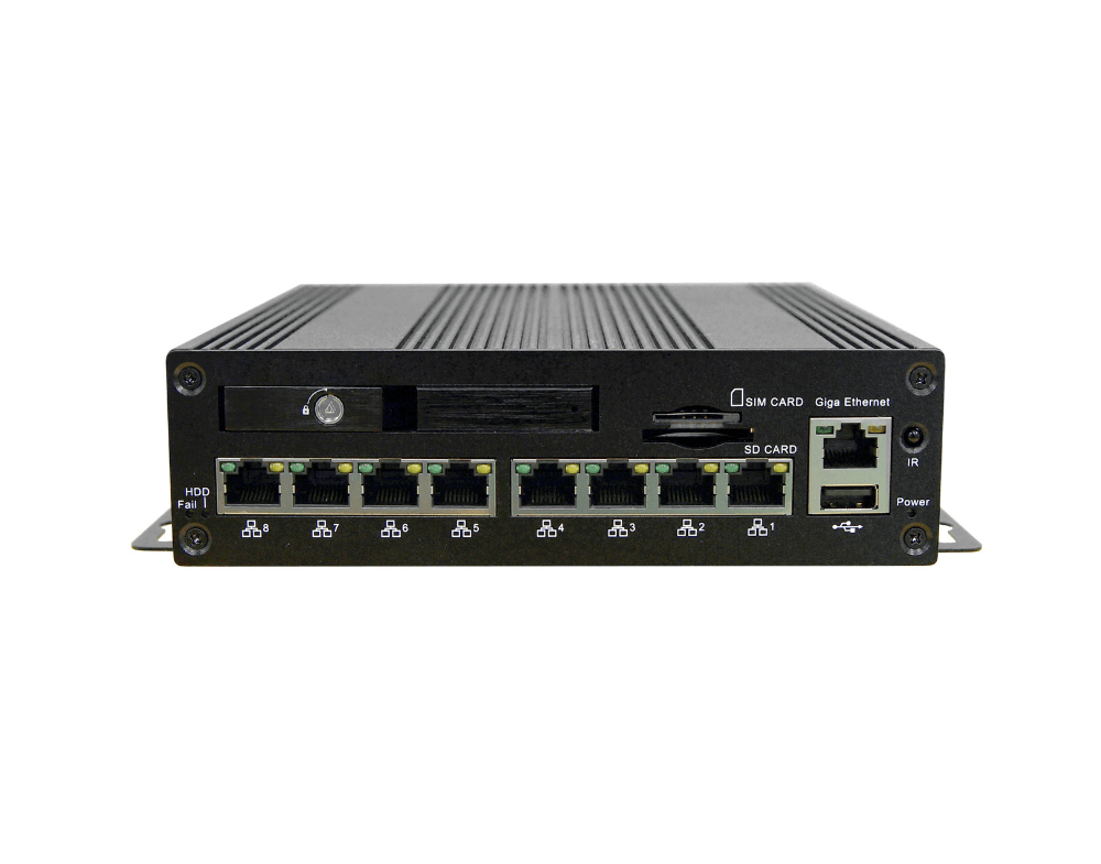 EverFocus eNVP-JTX-IV-V0008 (NVIDIA Jetson TX2 NX AI mobile NVR, 8 PoE)