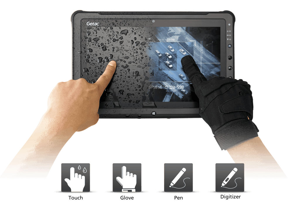 Tablet 11.6' Getac F110 G5 (USB, BT, Wi-Fi, digitizer, 4G, GPS, Win 10 Pro)