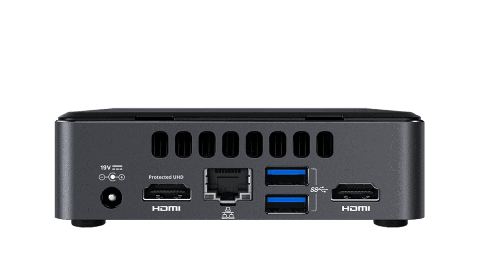 Intel NUC7I3DNKE (Intel i3-7100U, 2x HDMI, M.2) - AGL