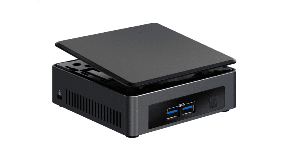 Intel NUC7I3DNKE (Intel i3-7100U, 2x HDMI, M.2) - AGL
