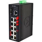 Switch PoE+ LMP-1002C-SFP-24 (8*10/100Tx + 2*100/1000 SFP) - AGL