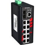 Switch LMP-1202G-SFP-T (8x PoE+ 1000Tx+2*10/100/1000Tx+2*SFP100/1000) - AGL