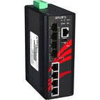 Switch PoE LMP-0804G-SFP-T (4*10/100/1000Tx + 4*100/1000 SFP) - AGL