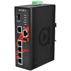 Switch LMP-0601G-SFP-T (4*10/100/1000Tx+1*1000Tx+1*SFP) - AGL