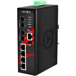 Switch LMX-0602-S3 (4*10/100Tx + 2*100Fx, Single mode 30Km) - AGL