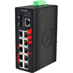 Switch ATEX LMX-1002C-SFP-T (8*10/100Tx + 2*Combo Gigabit) - AGL